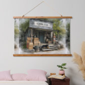 Houten wandtapijt hangend wandkleed (Slaapkamer)