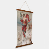 Houten wandtapijt hangend wandkleed (Gebogen)