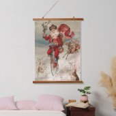 Houten wandtapijt hangend wandkleed (Slaapkamer)