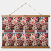 Houten wandtapijt hanger. hangend wandkleed (Voorkant 2)