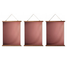 Houten wandtapijt in tapestry-stijl en -ontwerp