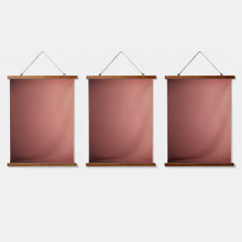 Houten wandtapijt in tapestry-stijl en -ontwerp hangend wandkleed