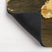 Houten Wereldkaart Muismat (Hoek)