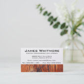 Houten werkkast Bouw Visitekaartje (Staand voorkant)