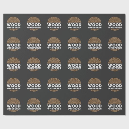 Houten whisker cadeaupapier (Vlak)