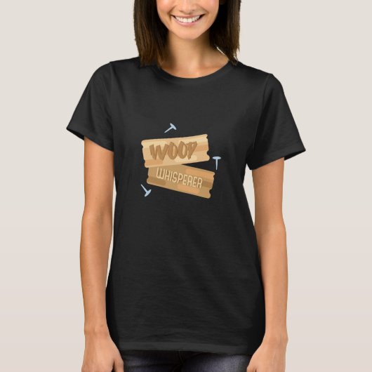Houten whisker t-shirt (Voorkant)
