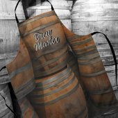 Houten Whiskey Barrels Biervaten Fotografisch Schort