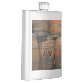 Houten Whiskey vat vaten monogrammed Flacon (Rechts)