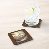 Houten zeilboot Schets - Hard plastic Onderzetter (Rechterzijde)