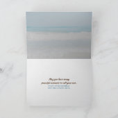 houten zwaai en oceaanuitzicht kaart (Binnen)