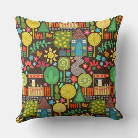 houtenland limonade kussen (Achterkant)