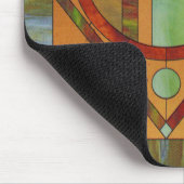 Houtenmozaïek Muismat (Hoek)