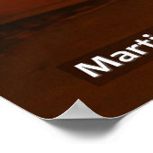 Houtenstapel Poster (Hoek)