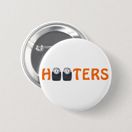 Houters Ronde Button 5,7 Cm (Voorkant /achterkant)