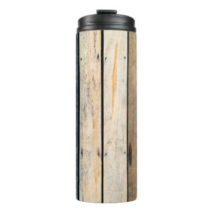 Houtextextuur achtergrond, textuur, hout, ruggr thermosbeker