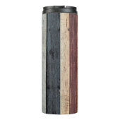 Houtextextuur achtergrond, textuur, hout, ruggr thermosbeker (Achterkant)