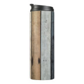 Houtextextuur achtergrond, textuur, hout, ruggr thermosbeker (Geroteerd rechts)