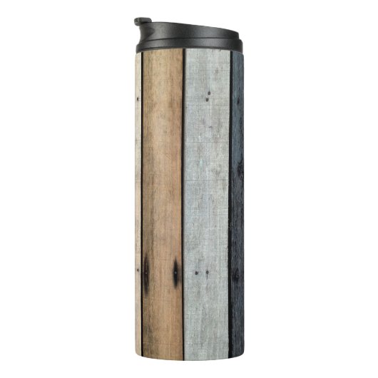 Houtextextuur achtergrond, textuur, hout, ruggr thermosbeker (Geroteerd rechts)