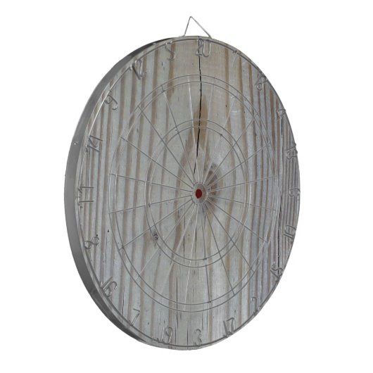 Houtextuur Dartbord (Voorkant Links)