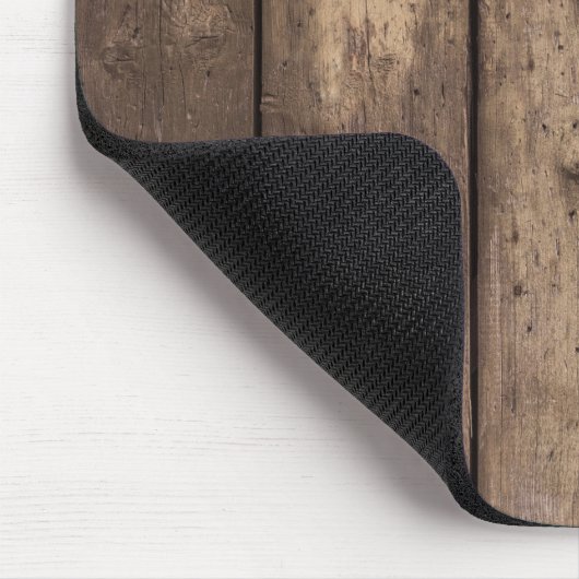 Houtextuur Muismat (Hoek)