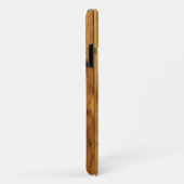 Houtextuur Patroon Metaalplaat Case-Mate iPhone Case (Achterkant/rechts)