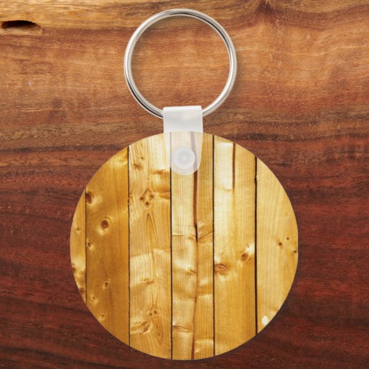 Houtextuur Sleutelhanger (Voorkant)