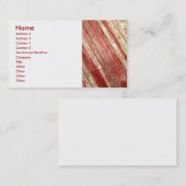 Houtextuur Visitekaartje (Voorkant / Achterkant)