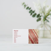 Houtextuur Visitekaartje (Staand voorkant)