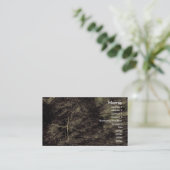 Houtextuur Visitekaartje (Staand voorkant)