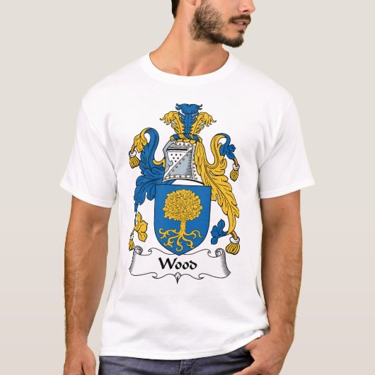 Houtfamiliekust T-shirt (Voorkant)