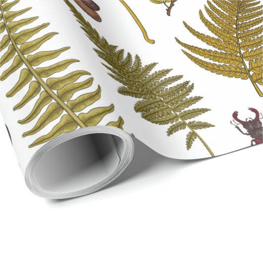 Houtflora en fauna 2 cadeaupapier (Rol Hoek)