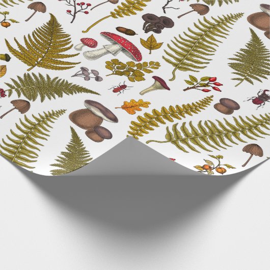 Houtflora en fauna 2 cadeaupapier (Hoek)