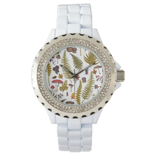 Houtflora en fauna 2 horloge (Voorkant)