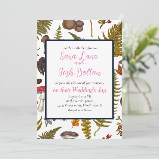 Houtflora en fauna 2 kaart (Staand voorkant)