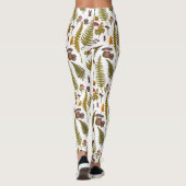 Houtflora en fauna 2 leggings (Achterkant)