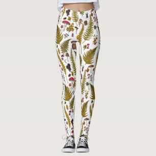 Houtflora en fauna 2 leggings