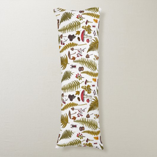 Houtflora en fauna 2 lichaamskussen (Voorkant Verticaal)