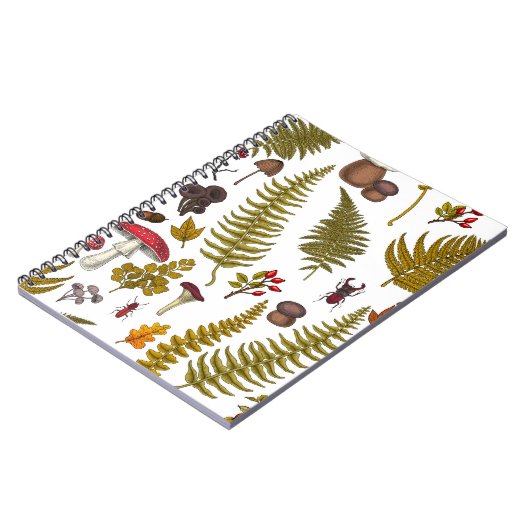 Houtflora en fauna 2 notitieboek (Linkerzijde)