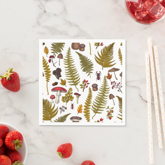 Houtflora en fauna 2 servet (Insitu)