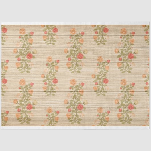 HoutFloral Modern populair weefselpapier Tissuepapier (Voorkant)