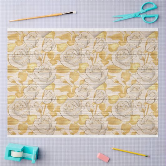 HoutFloral Modern populair weefselpapier Tissuepapier (Craft)