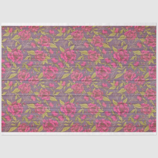 HoutFloral Modern populair weefselpapier Tissuepapier (Voorkant)