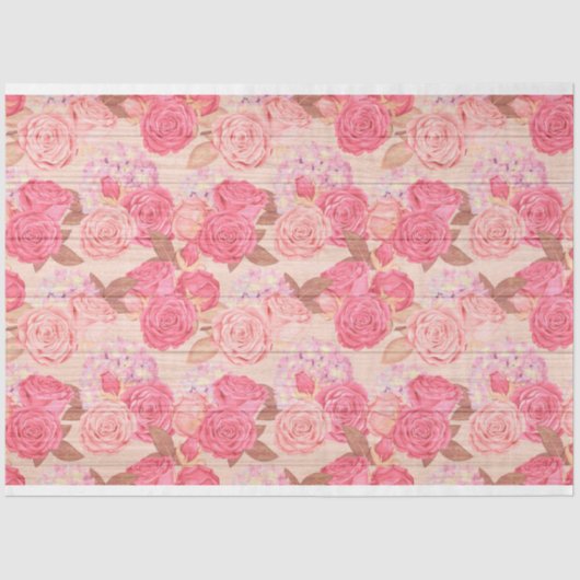 HoutFloral Modern populair weefselpapier Tissuepapier (Voorkant)