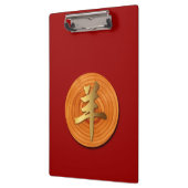 Houtgeit Ram Chinees Jaar Zodiac Birthday ClipB Klembord (Links)