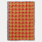 Houtgeit Ram Chinese jaar Zodiac Throw Blanket 1 Deken (Voorkant Verticaal)