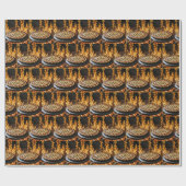 houtgestookte pizza cadeaupapier (Vlak)