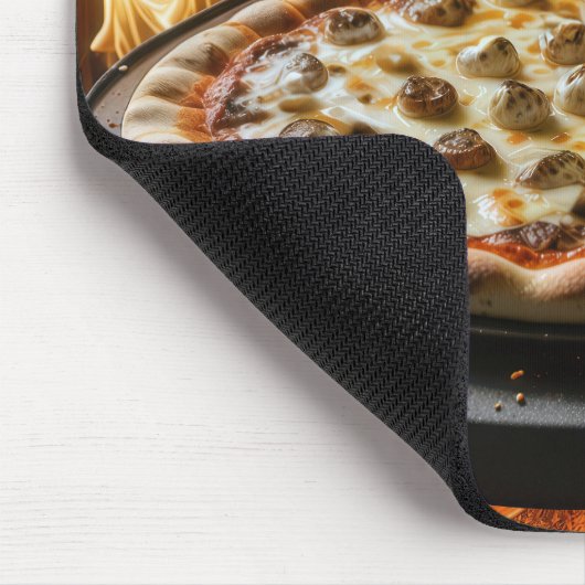 houtgestookte pizza muismat (Hoek)