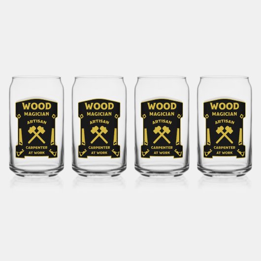 houtgoochelaar blikvorm glas (Voorkant)