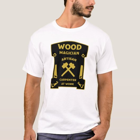 houtgoochelaar t-shirt (Voorkant)