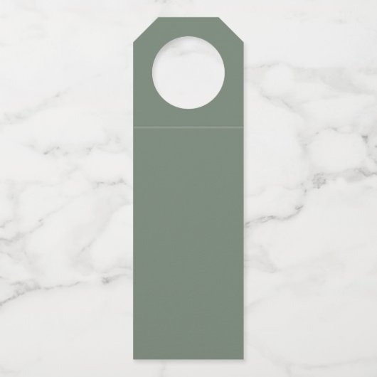 Houtgradiënt bruiloft Borstveer ID741 Flessenhanger (Achterkant)